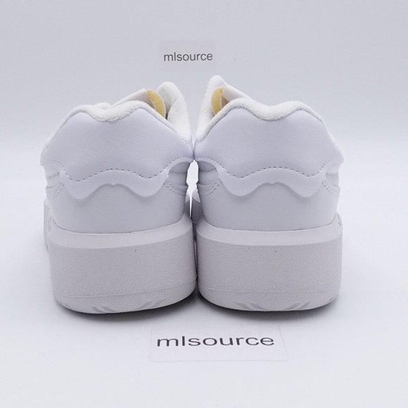 NEW New Balance CT302 Platform Sneakers CT302LA Triple White - Picture 4 of 16